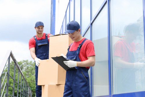 Reliable man with a van service handling household items