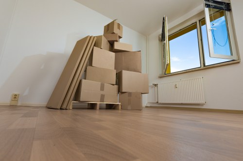 Commercial moving team handling office relocation planning in Colneyhatch