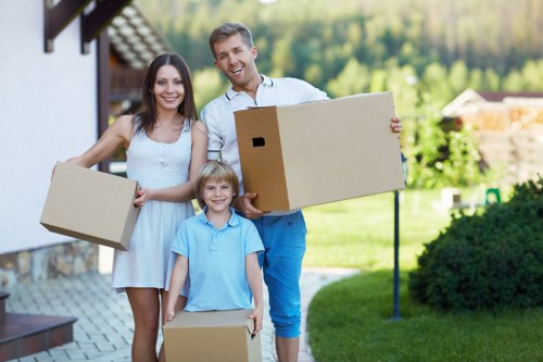 Removal vehicle suited to flats, homes, and office moves