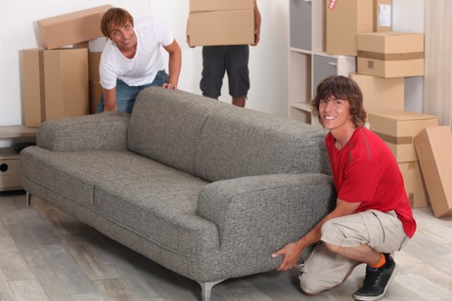 Business relocation setup and unloading for office removals in Colneyhatch