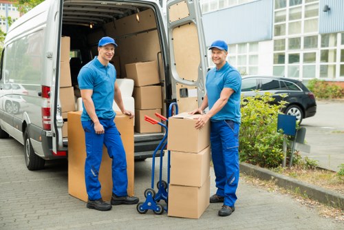 Local van service handling a small residential move