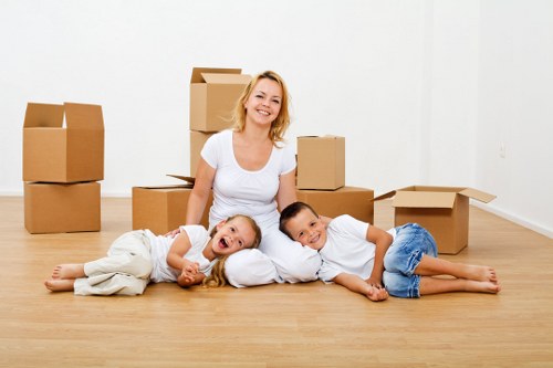 Removals van for flat, house, and office moves in Colneyhatch