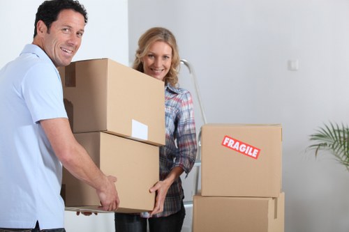 Careful handling of furniture during a Colneyhatch house relocation